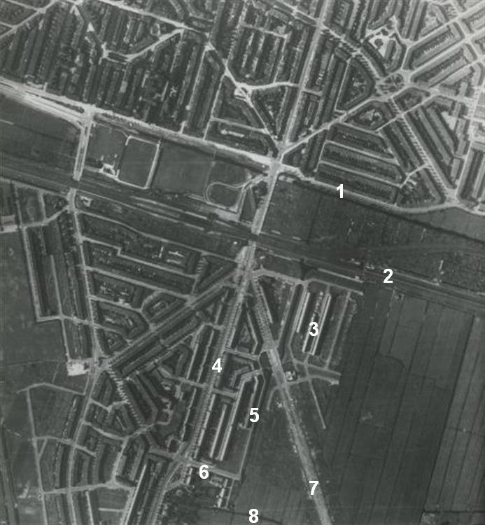 Voorburg-Noord en deel Bezuidenhout 1944