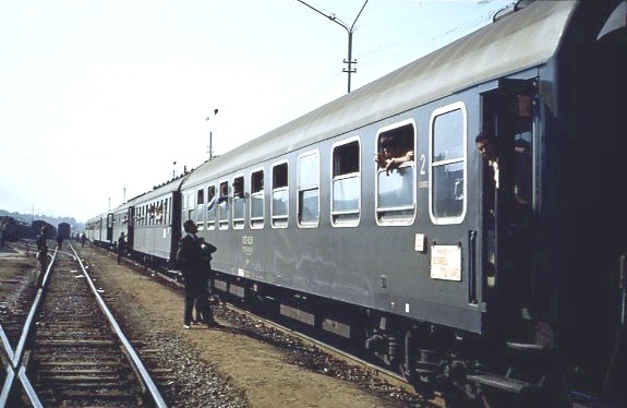train in Yugoslavia