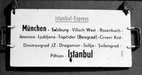 Istanbul Express Sign